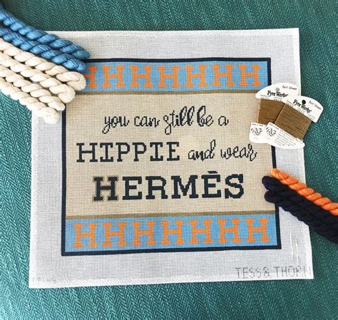 hermes needlepoint canvas|Hermes Needlepoint Canvas .